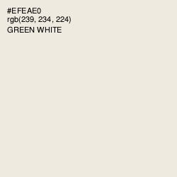#EFEAE0 - Green White Color Image
